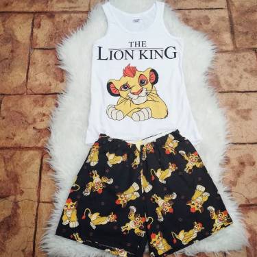 Pijama scurta Lion King