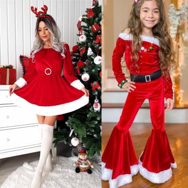 Set Mama-Copil Christmas Wear